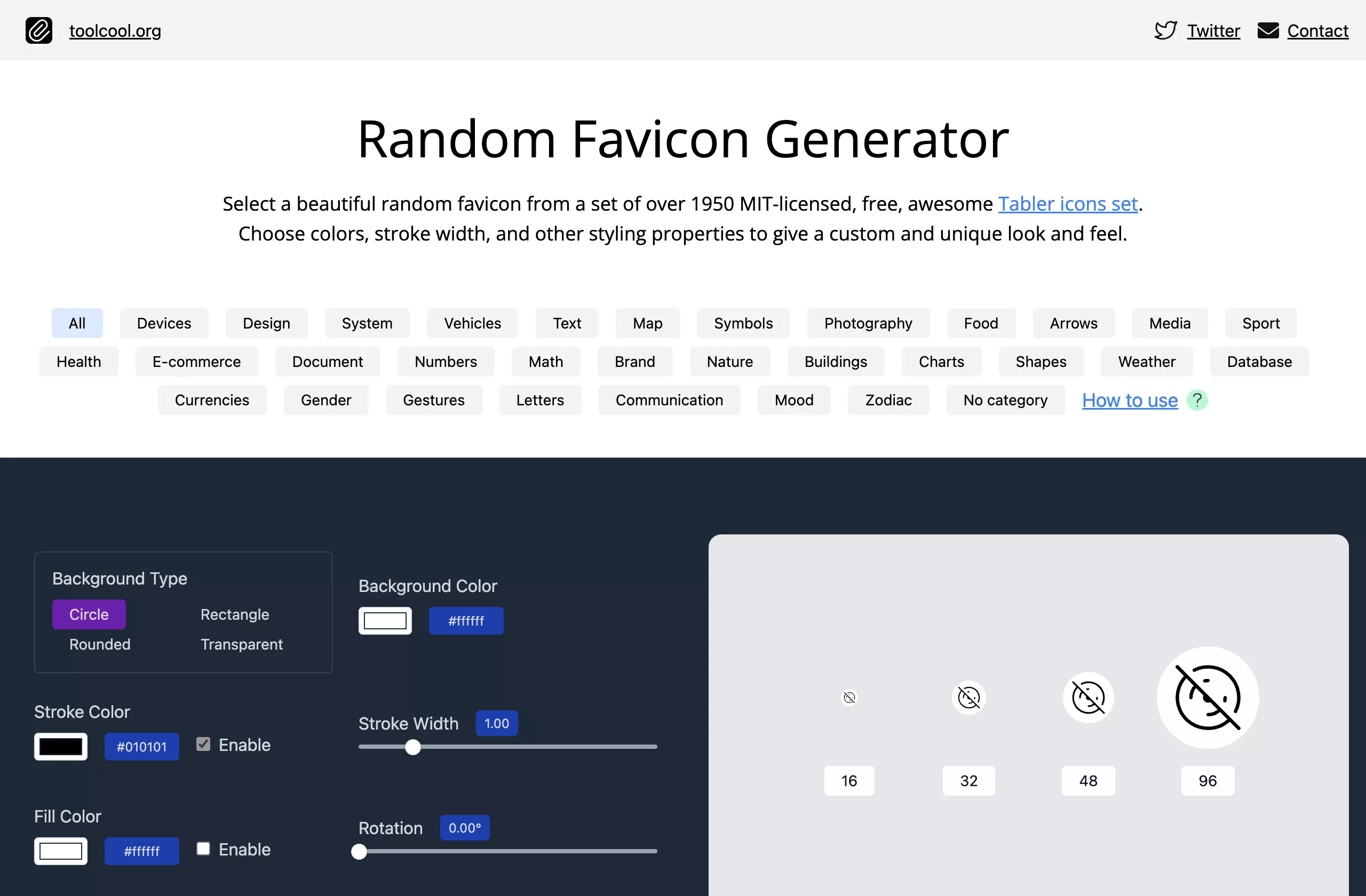 Random Favicon Generator